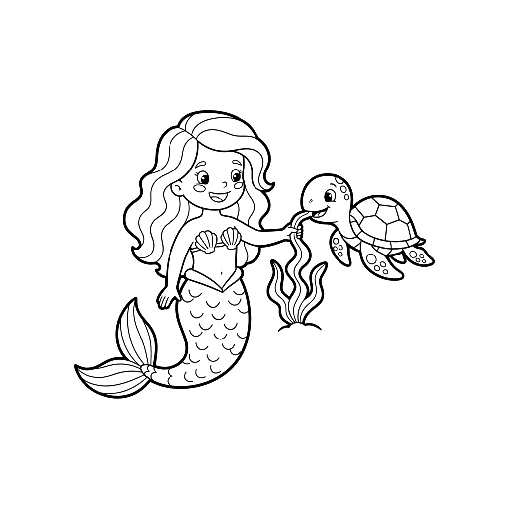Mermaid & Turtle Snack